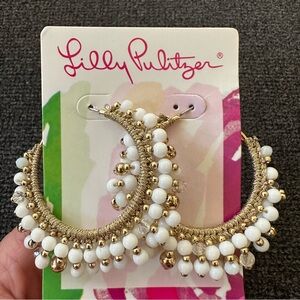 Lilly Pulitzer Hoop Earrings